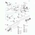 KX85 (KX85-CFF) Руль