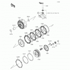 KLX140 (KLX140-AFF) Сцепление