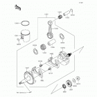 KX100 (KX100-FFF) Crankshaft  /  piston(s)
