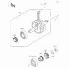 KLX140 (KLX140-AFF) Коленвал