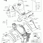 Ninja 1000 ABS Fuel tank(1  /  2)