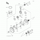 KX85 (KX85-CFF) Crankshaft  /  piston(s)