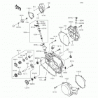KX85 (KX85-CFF) Крышки двигателя