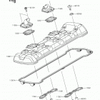 Ninja 1000 ABS Крышка головки цилиндров