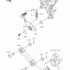 Ninja 1000 ABS Педаль тормоза