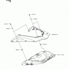 Ninja 1000 ABS Боковые обтекатели