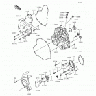 Ninja 650 (EX650-EFF) Крышки двигателя