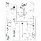 Versys 650 ABS (KLE650-FFF) Передняя вилка