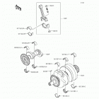 Ninja 300 ABS SE (EX300-BFSA) Коленвал