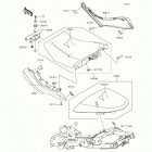 Ninja 650 (EX650-EFF) Сидение