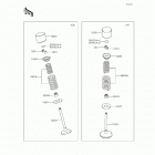 KX450F (KX450-FFF) Клапана