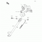 Versys 650 ABS (KLE650-FFF) Подножка