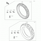 Ninja 300 ABS SE (EX300-BFSA) Покрышки