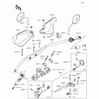 KL650 (KL650-EFF) Руль