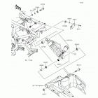 Versys 650 ABS (KLE650-FFF) Подвеска  /  амортизатор