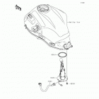 Versys 650 ABS (KLE650-FFF) Топливный насос