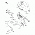 Ninja 300 ABS SE (EX300-BFSA) Топливная система