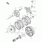 Versys 650 ABS (KLE650-FFF) Сцепление