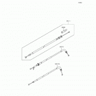 Ninja 300 ABS SE (EX300-BFSA) Тросы управления
