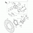 Ninja 300 ABS SE (EX300-BFSA) Передний тормоз