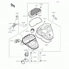 Ninja 650 (EX650-EFF) Воздухозаборник