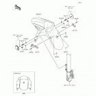 Versys 650 ABS (KLE650-FFF) Переднее крыло(ья)