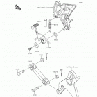 Z1000 ABS (ZR1000-GFF) Педаль тормоза