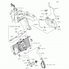 Ninja 650 (EX650-EFF) Патрубки охлаждения