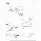 KX450F (KX450-FFF) Глушитель