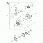 KL650 (KL650-EFF) Коленвал