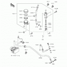 Ninja 650 ABS (EX650-FFF) Задний торм цилиндр