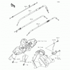 Versys 650 ABS (KLE650-FFF) Тросы управления