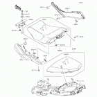 Ninja 650 ABS (EX650-FFF) Сидение