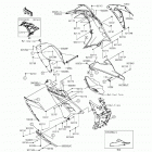 Ninja 300 ABS SE (EX300-BFSA) Обтекатель нижний