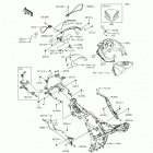 Ninja 300 ABS SE (EX300-BFSA) Обтекатели