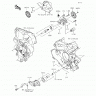 KX450F (KX450-FFF) Масляный насос