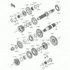 Versys 650 ABS (KLE650-FFF) Трансмиссия