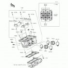 Ninja 300 ABS SE (EX300-BFSA) Головка цилиндра