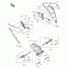 Ninja 300 ABS SE (EX300-BFSA) Повторитель сигналов