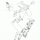 Ninja 300 ABS SE (EX300-BFSA) Переднее крыло(ья)