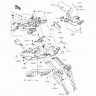 Versys 650 ABS (KLE650-FFF) Заднее крыло