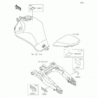 Ninja 650 (EX650-EFF) Лейбл предостережения