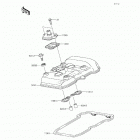 Ninja 300 ABS SE (EX300-BFSA) Крышка головки цилиндров