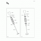Ninja 650 ABS (EX650-FFF) Клапана