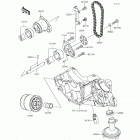 Versys 650 ABS (KLE650-FFF) Масляный насос