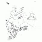 Ninja 300 ABS SE (EX300-BFSA) Сидение