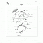 Ninja ZX-10R ABS 30th Anniversary Edition (ZX1000-KFF) Accessory(single seat cover)