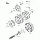 Ninja 650 ABS (EX650-FFF) Сцепление