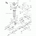 KX450F (KX450-FFF) Задняя подвеска