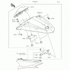 Ninja 300 SE (EX300-AFF) Accessory(single seat cover)